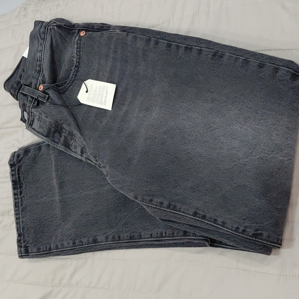 Levi's 501 '90s Straight Leg Jeans Stitch School Sz 26 - Picture 4 of 13